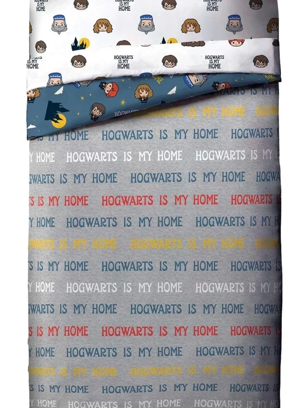 Harry Potter - Hogwarts is My Home - Five (5) Piece Full Bed Set